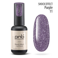 Гель лак PNB Shock Effect, Purple 11